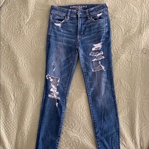 American eagle high waist jeans